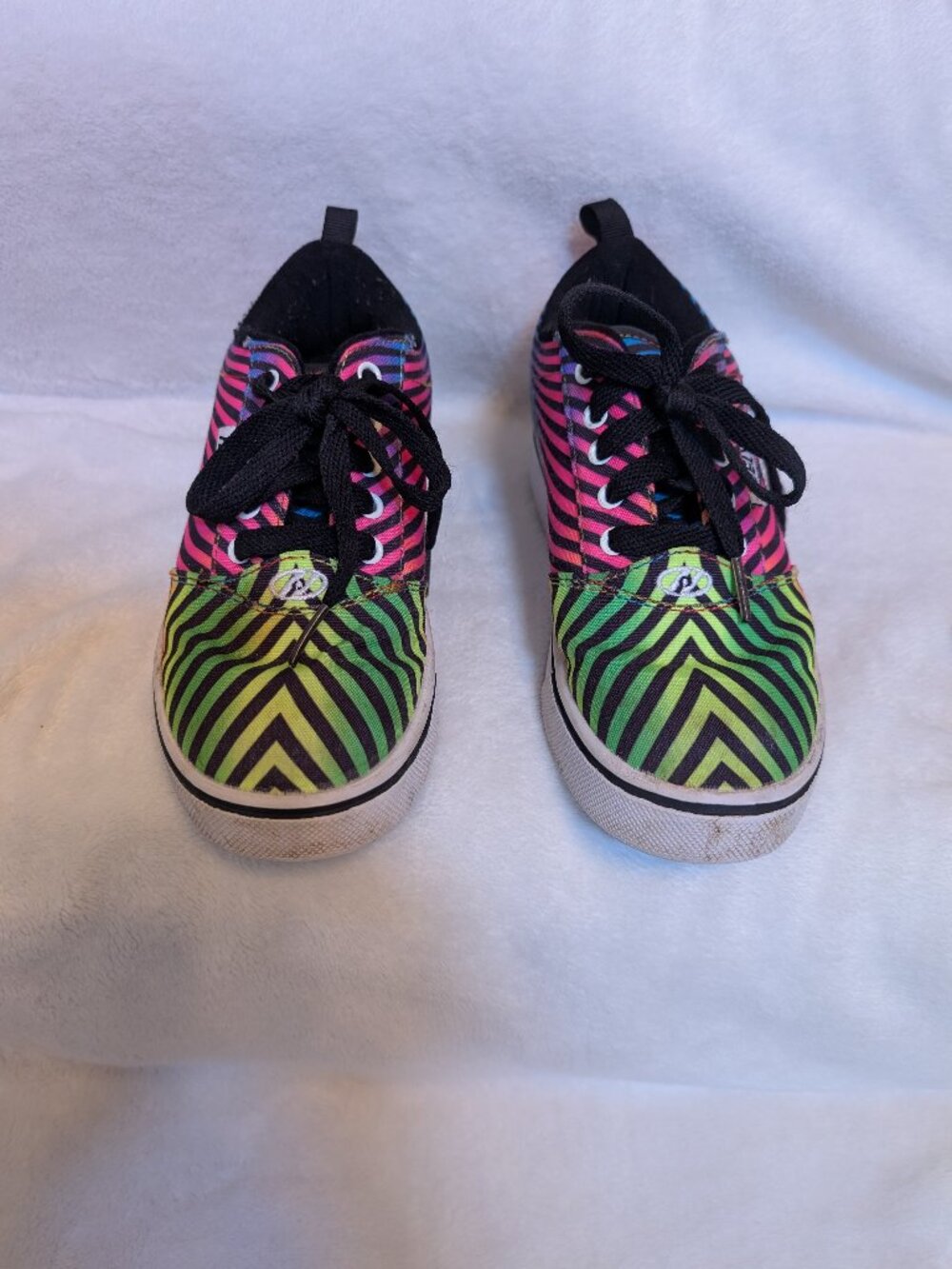 Heelys Rainbow Striped Sneakers